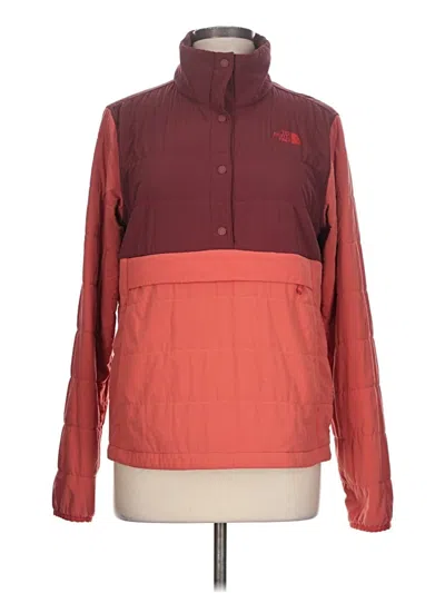 Pre-owned The North Face Pullover Sweater In Burgundy