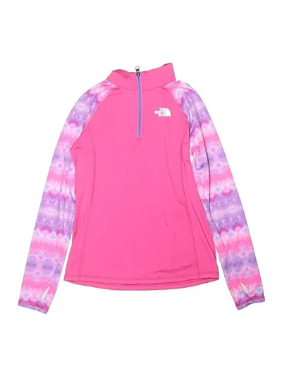 Pre-owned The North Face Kids' Pullover Sweater In Pink
