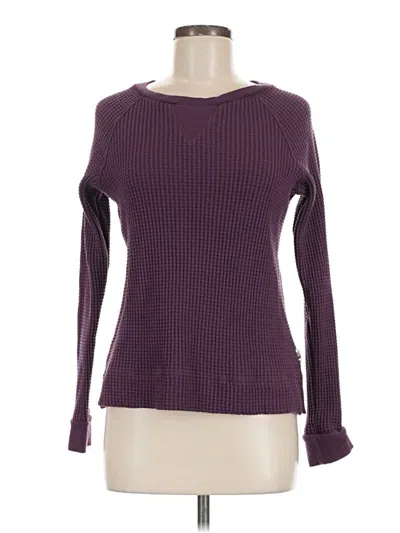 Pre-owned The North Face Pullover Sweater In Purple