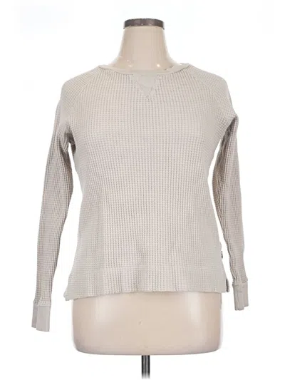 Pre-owned The North Face Pullover Sweater In Silver