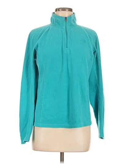 Pre-owned The North Face Pullover Sweater In Teal