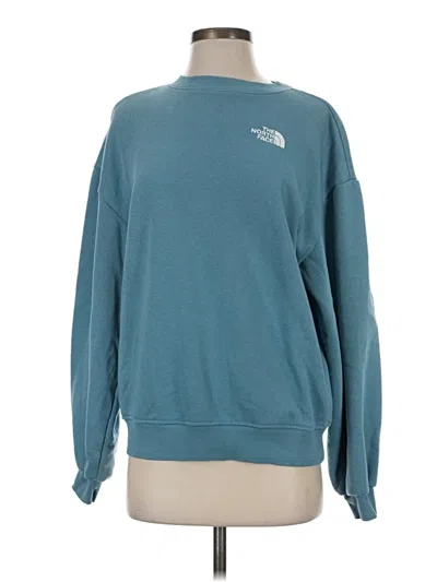 Pre-owned The North Face Pullover Sweater In Teal