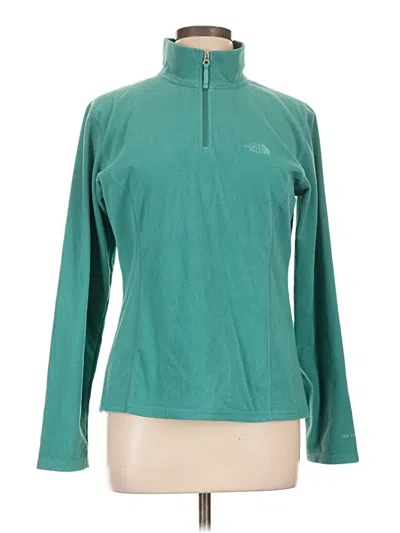 Pre-owned The North Face Pullover Sweater In Teal