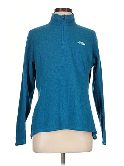Pre-owned The North Face Pullover Sweater In Teal