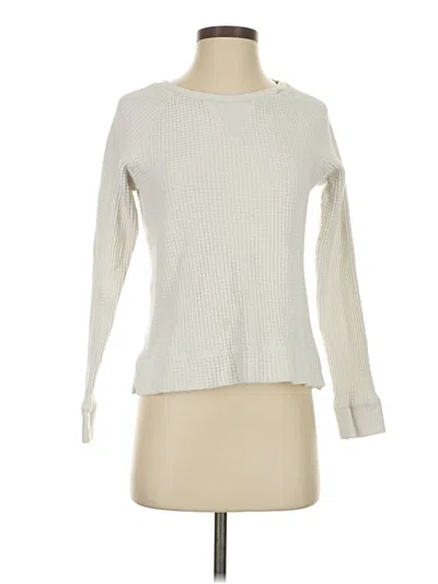 Pre-owned The North Face Pullover Sweater In White