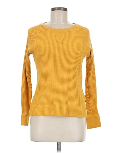 Pre-owned The North Face Pullover Sweater In Yellow