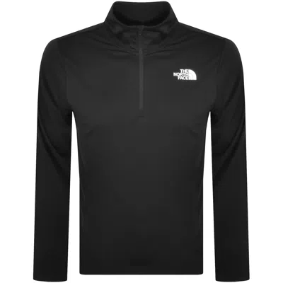 The North Face Black Half-zip Jacket In 4h0 Tnf Black-npf