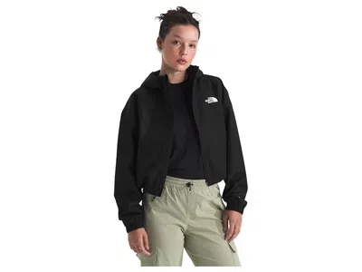 The North Face Quest Mono Cropped Jacket In Blue