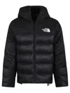 The North Face Puffa Jacket With Hooded Design And Quilted Pattern In Black