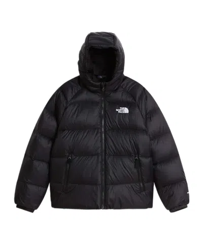 The North Face Kids' Quilted Hooded Jacket In Black