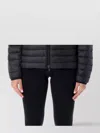 The North Face Quilted Hooded Jacket Long Sleeves In Black