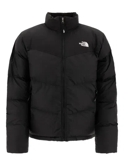 The North Face Quilted Puffer Jacket In Black