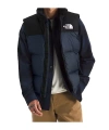 The North Face Retro Nuptse 1996 Black Down Jacket In Blue