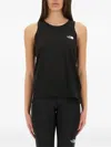 The North Face Logo Racerback Tank Top In Black