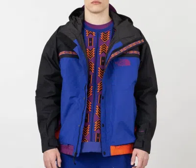 Pre-owned The North Face Rage 92 Aztec Rain Jacket Northface In Black