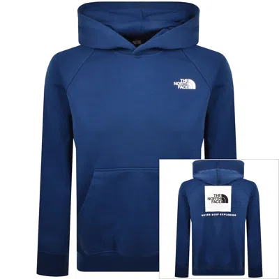 The North Face Raglan Hoodie Blue