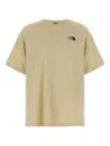 The North Face Graphic Print Raglan Sleeve T-shirt In Neutral