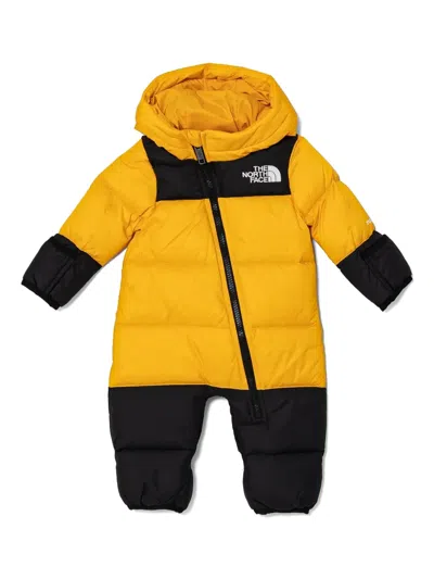 The North Face Babies' Rain Winter Snowsuit In Yellow