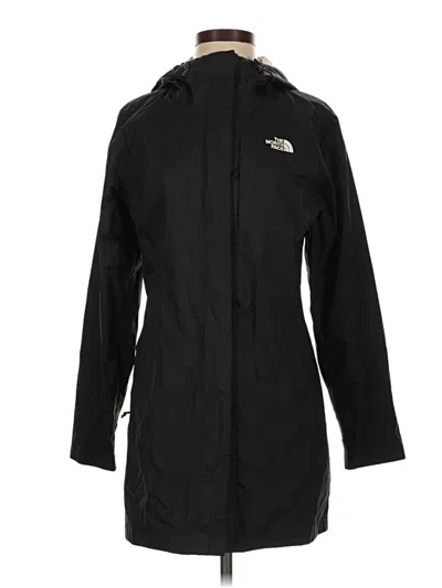 Pre-owned The North Face Raincoat In Black