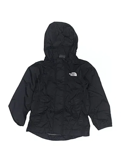 Pre-owned The North Face Kids' Raincoat In Black