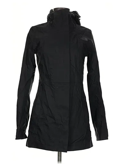 Pre-owned The North Face Raincoat In Black