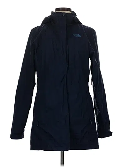 Pre-owned The North Face Raincoat In Blue