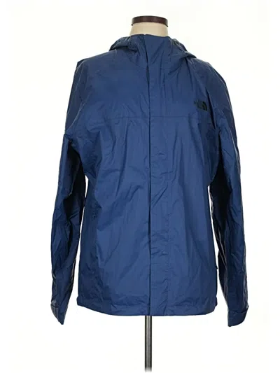 Pre-owned The North Face Raincoat In Blue