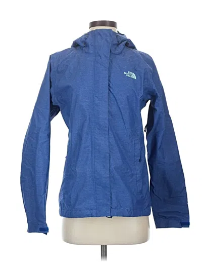 Pre-owned The North Face Raincoat In Blue