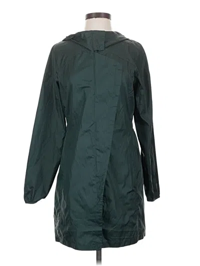 Pre-owned The North Face Raincoat In Green