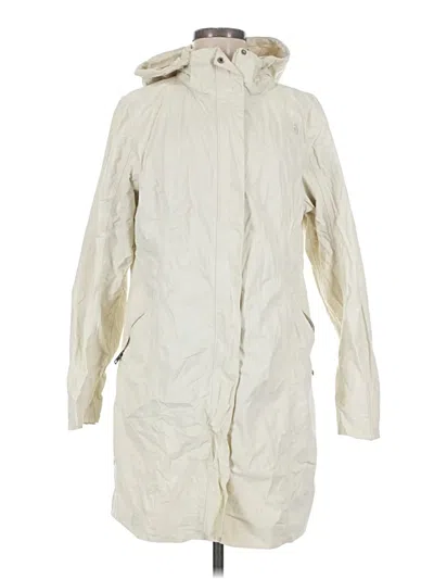Pre-owned The North Face Raincoat In Ivory