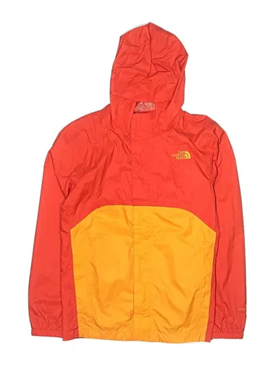 Pre-owned The North Face Kids' Raincoat In Orange