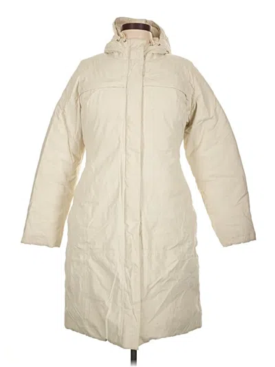 Pre-owned The North Face Raincoat In White