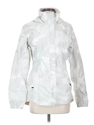 Pre-owned The North Face Raincoat In White
