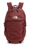 The North Face Recon Backpack In Wild Gngr Lt Hthr/tnf White