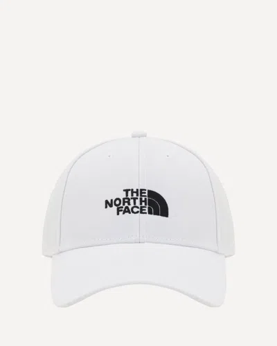The North Face Recycled 66 Cotton Baseball Cap In White