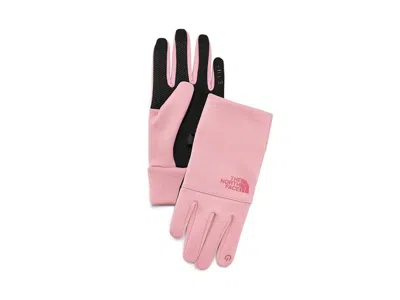 The North Face Recycled Etiptm Gloves (little Kid/big Kid) Over-mits Gloves Primrose: Sm, Polyester In Pink