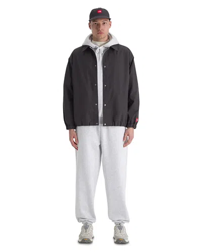 The North Face Red Box Dryvent Coaches Jacket In Black
