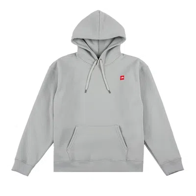Pre-owned The North Face Red Box Everest Heavyweight Hoodie 'high Rise Grey' | Men's Size S In Gray
