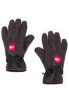The North Face Red Box Fleece Glove In Black