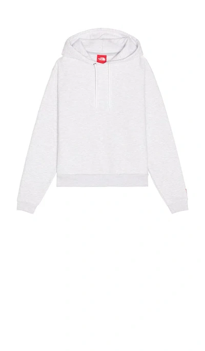 The North Face Red Box Hoodie In White