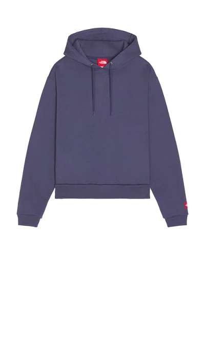 The North Face Red Box Hoodie In Blue
