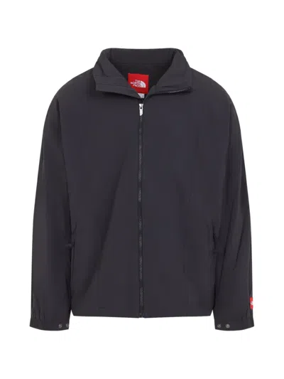 The North Face Red Box Obsidian Fleece-lined Nylon Jacket In Black