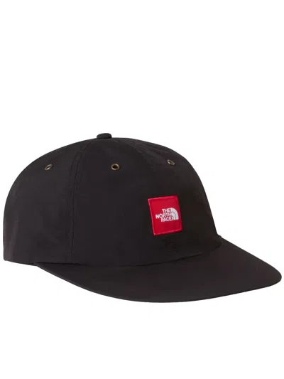 The North Face Red Box Nylon Hat In Black