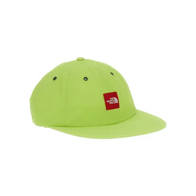Pre-owned The North Face Red Box Nylon Hat 'fizz Lime' | Yellow | Men's Size Onesize