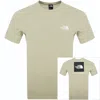 The North Face Red Box T Shirt Beige In Beige