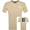 THE NORTH FACE THE NORTH FACE RED BOX T SHIRT BEIGE