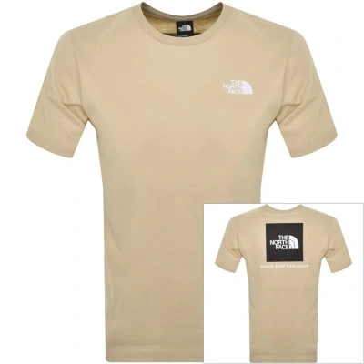 The North Face Red Box T Shirt Beige