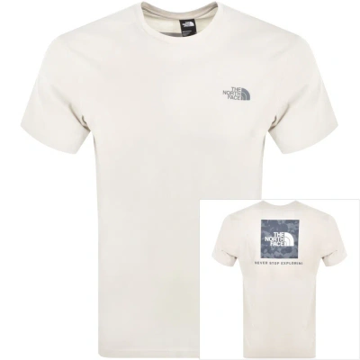 The North Face Red Box T Shirt Cream