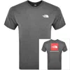 The North Face 24 7 T Shirt Summit Grey In Grey