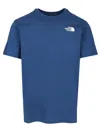 The North Face Teen 24/7 Short Sleeve T-shirt In Blue